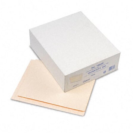 Officespace Conversion Folders- Straight Cut- Top Tab- Letter- Manila- 100/Box, 100PK OF706700